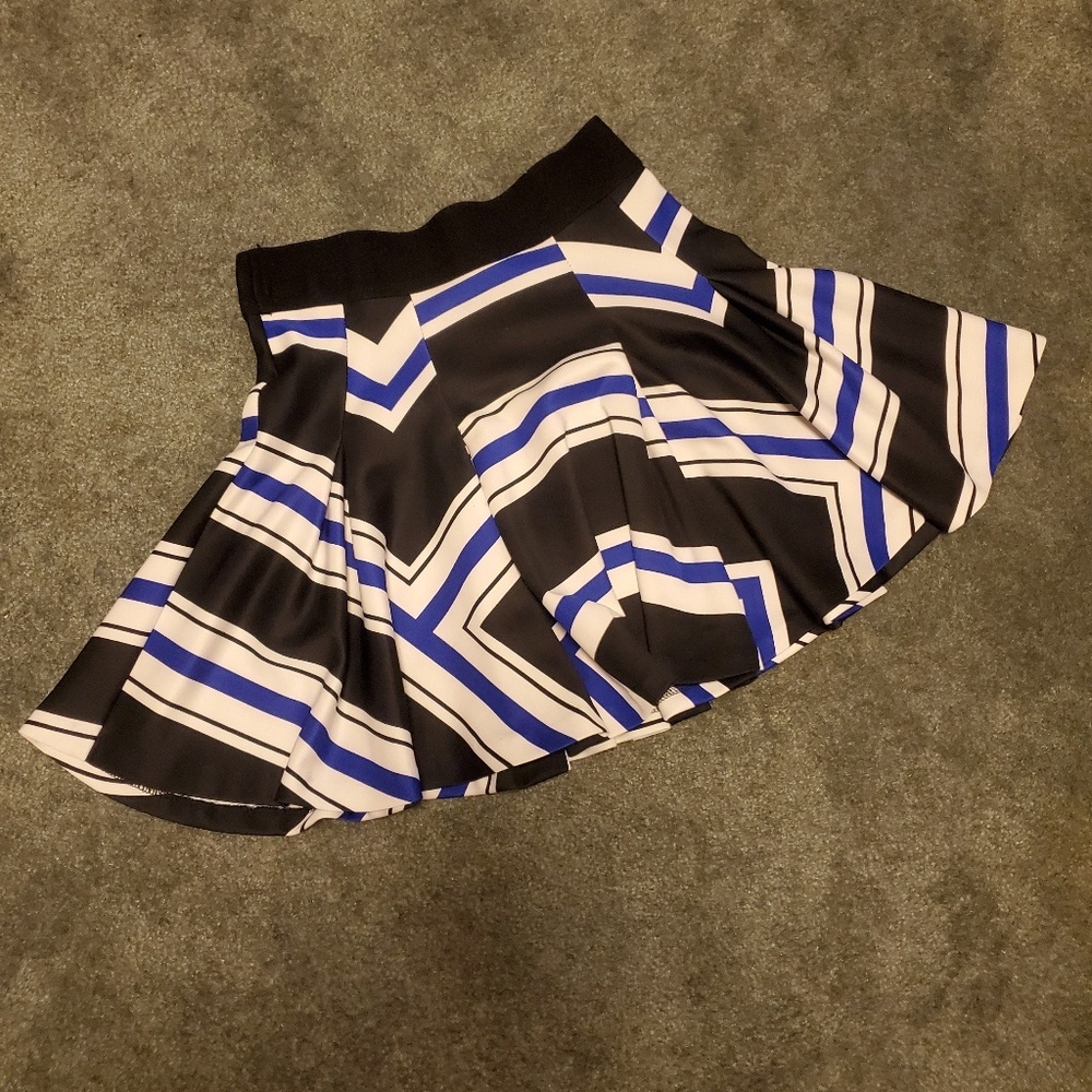 Flared Mini Skirt